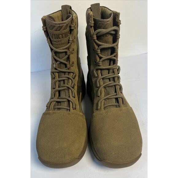 Viktos Combat Desert Tan Tactical Mens Boots Size 8.5 NIB - Picture 6 of 9